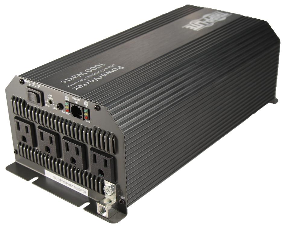 Tripp Lite Series PowerVerter 1000W Inverter: PV1000HF