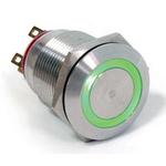 PV4F2B0SS-335 E-SWITCH Illuminated Pushbutton Switch | myMectronic