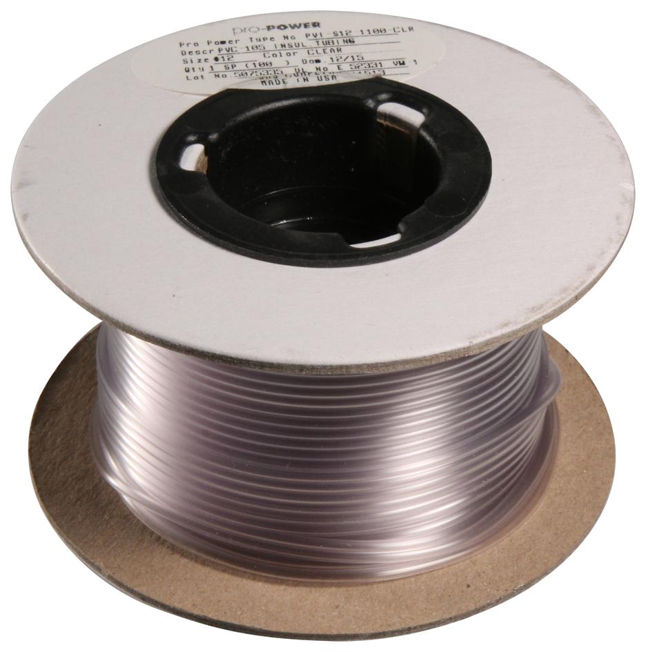 DrO-POWER Series Insulating Tubing: PVI-S18-1100-CLR