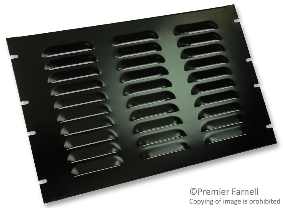 Hammond PVLL19012BK2 – Reliable Ventilated Steel Rack Panel for Industrial Applications