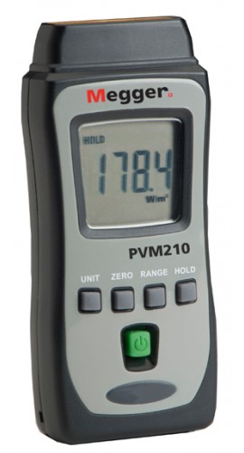 Megger Series PVM210 Irradiance Meter: PVM210
