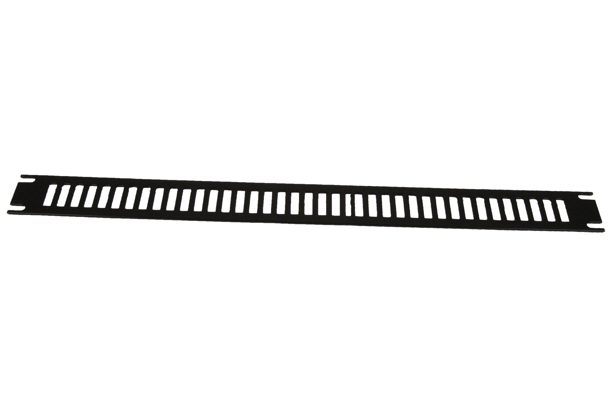 Hammond Series Pvss Slotted Steel Rack Panel: PVSS19001BK2