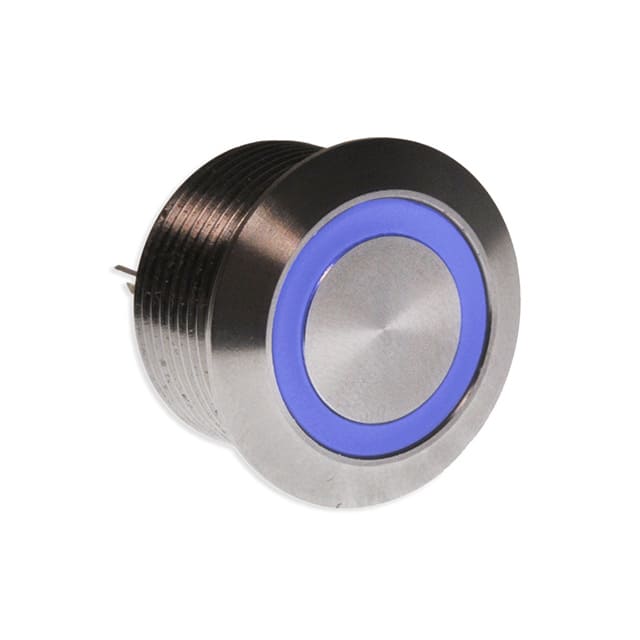 PVT4FW4SS341 E-SWITCH Illuminated Pushbutton Switch | myMectronic