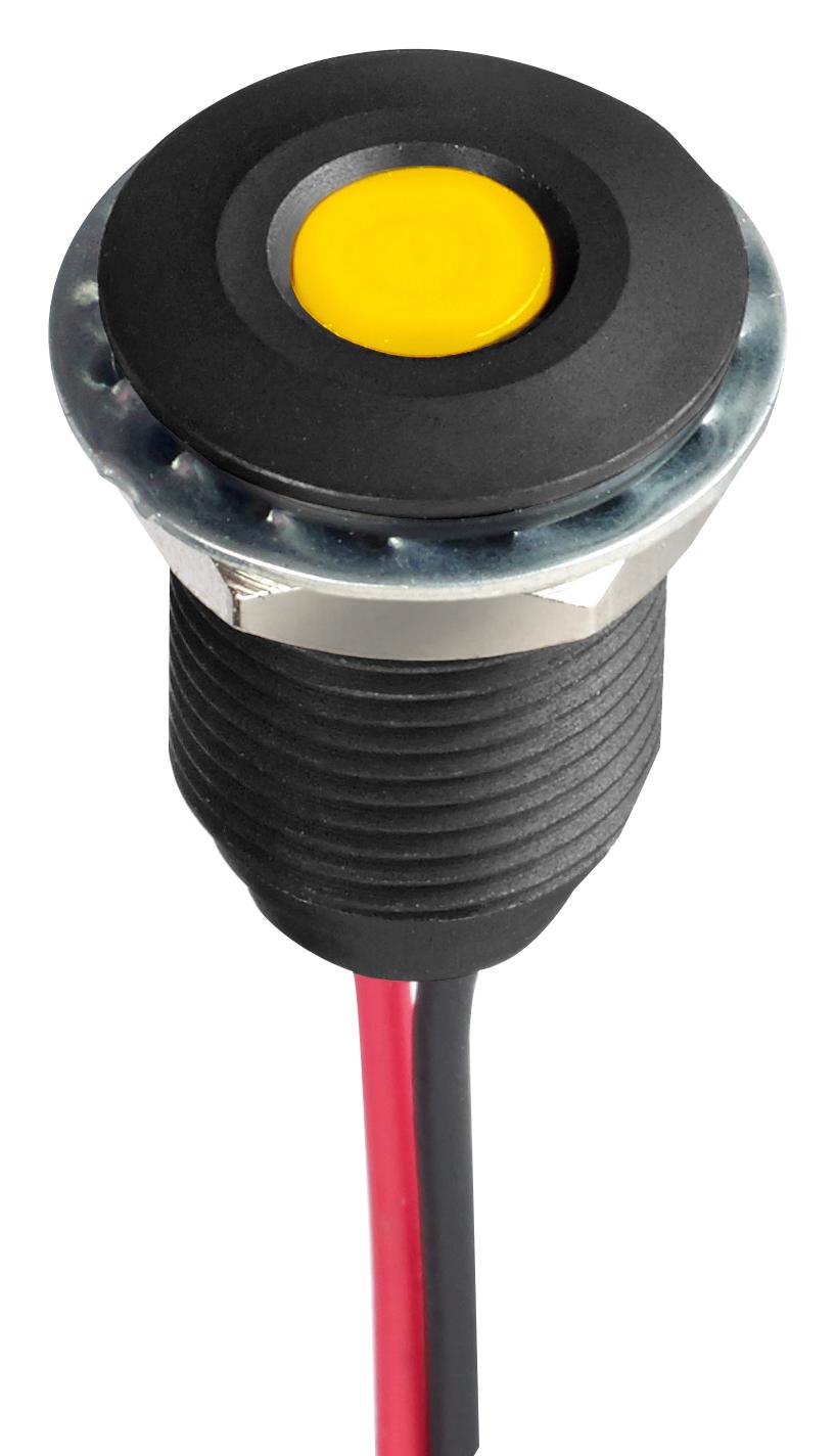 APEM Series Q10 LED Indicator: Q10F5ANXXY02E