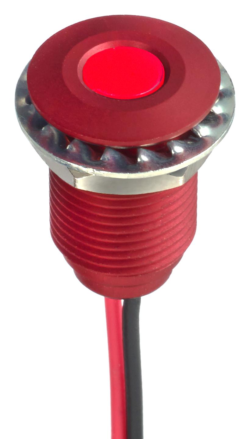 APEM Q10F5ARXXR12E – Reliable 10 mm Panel Mount LED Indicators for Industrial Applications