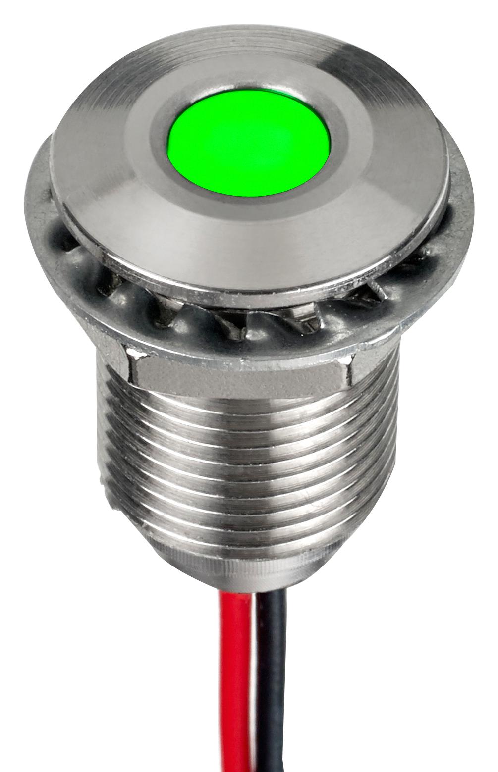APEM Q10F5SXXHG02E – Reliable 10 mm Panel Mount LED Indicators for Industrial Applications