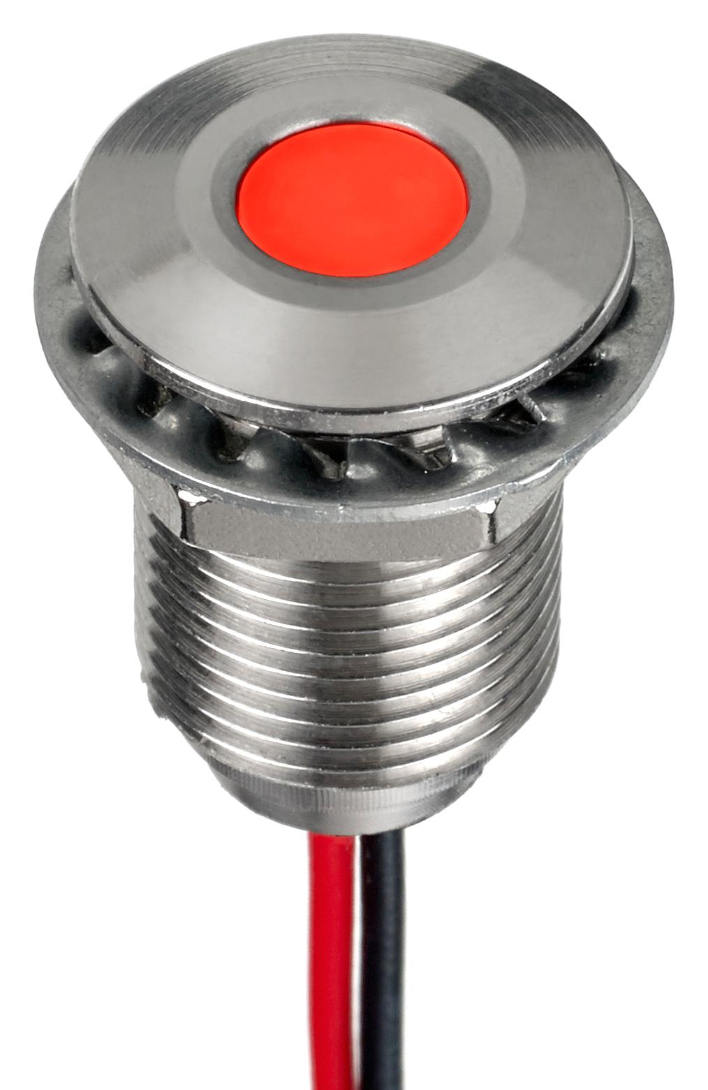 APEM Series Q10 LED Indicators: Q10F5SXXHR02E