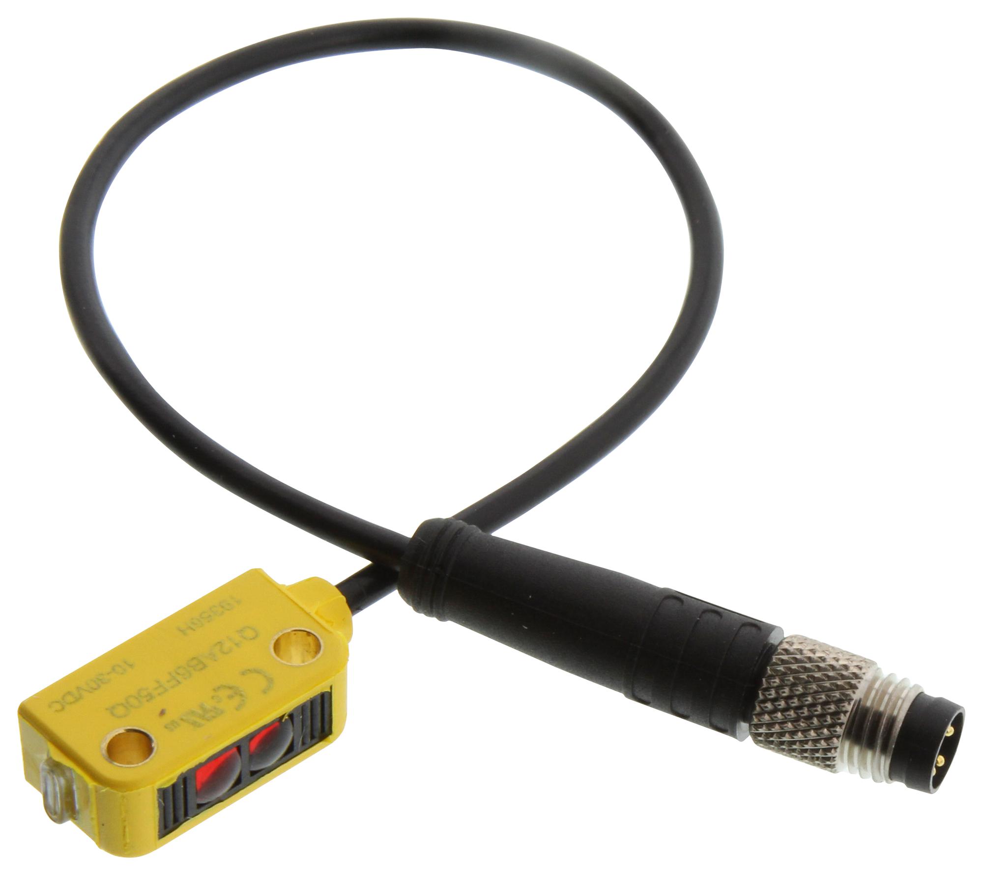 Banner Series Q12 Photoelectric Sensor: Q12AB6FF50Q