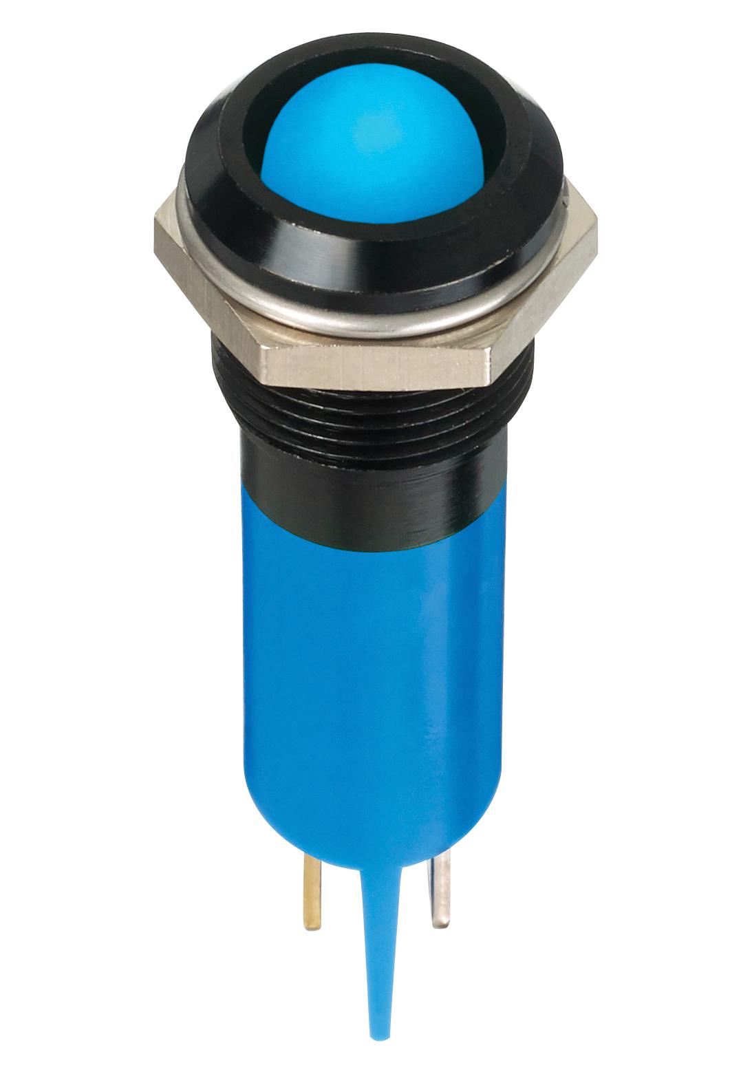 Buy APEM Q Series 12mm Panel Mount LED Indicator Part Number Q12P1BXXSB12E Online