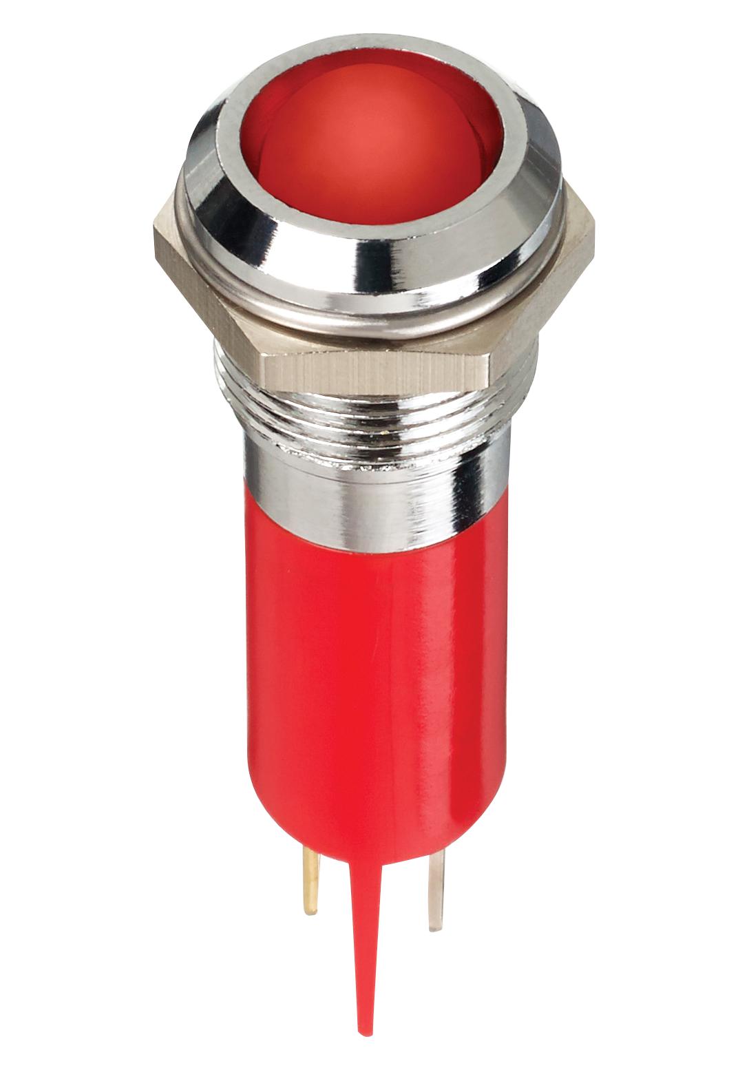 Buy APEM LED Indicator Part Number Q12P1CXXHR220E Online
