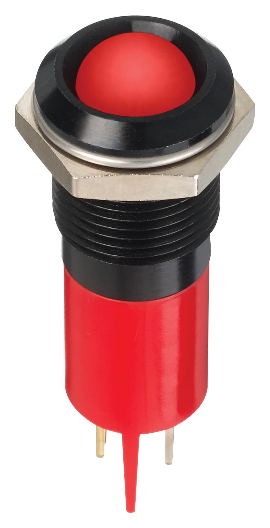 Buy APEM Q Series Panel Mount LED Indicator Part Number Q14P1BXXHR12E Online