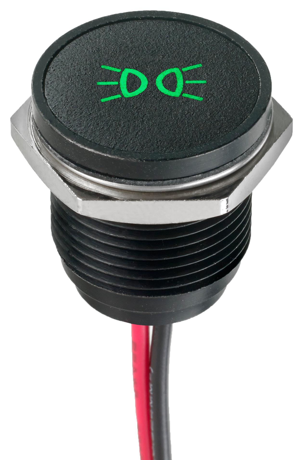APEM Series Q16 LED Indicators: Panel Mount High Brightness Signal Light