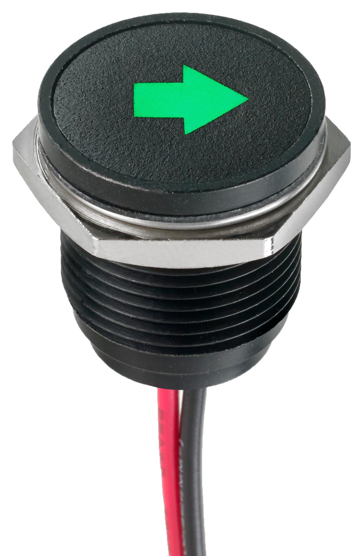 Buy Brand Q16 Series Panel Mount LED Indicator Part Number Q16F5BXXHG12E3K6 Online