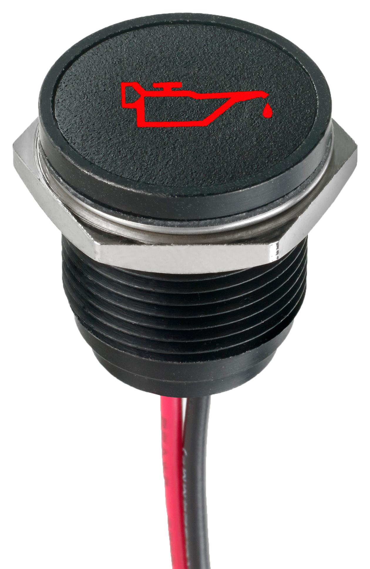 APEM Series Q16 LED Indicator: Q16F5BXXHR12E3GP