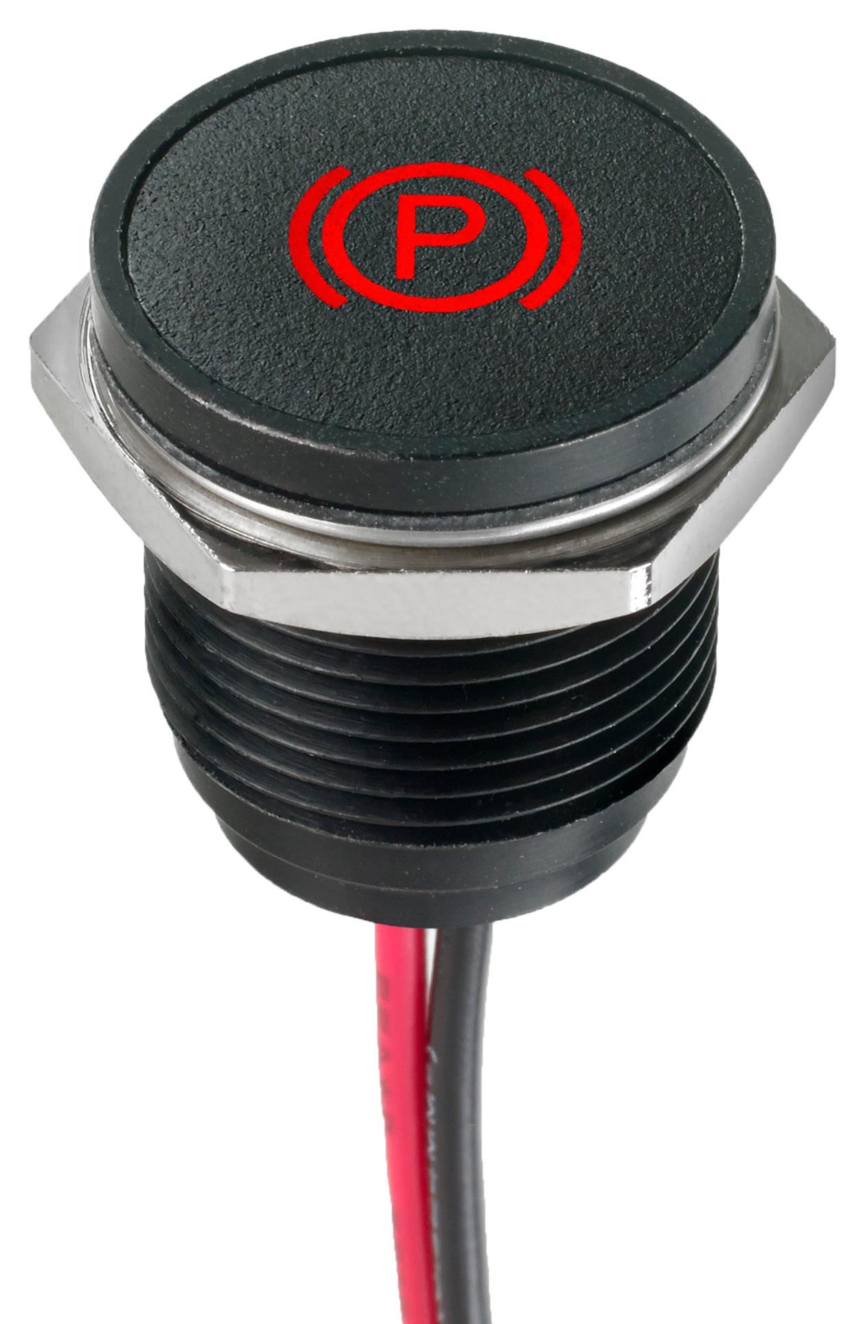APEM Series Q16 LED Indicator: Q16F5BXXHR12E3PB