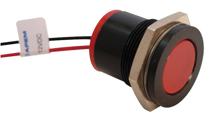 Buy Apem Q-SERIES 22mm Panel Mounting LED Indicator Part Number Q22F7BXXR12E Online