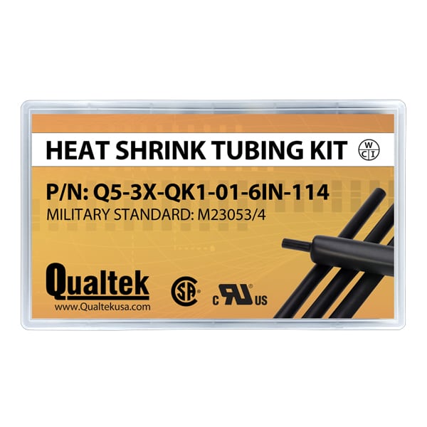 Q5-3X-QK1-01-6IN-114 QUALTEK ELECTRONICS Flexible Heat Shrink Tubing | myMectronic