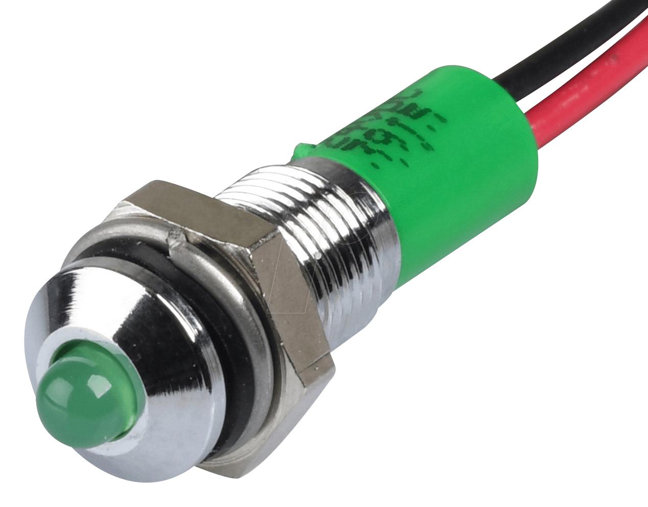 APEM Series Q6 LED: Panel Mount Illumination Indicator