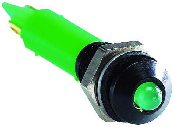 APEM Q6P1BXXG12E – Reliable Green LED Indicator for Industrial Applications