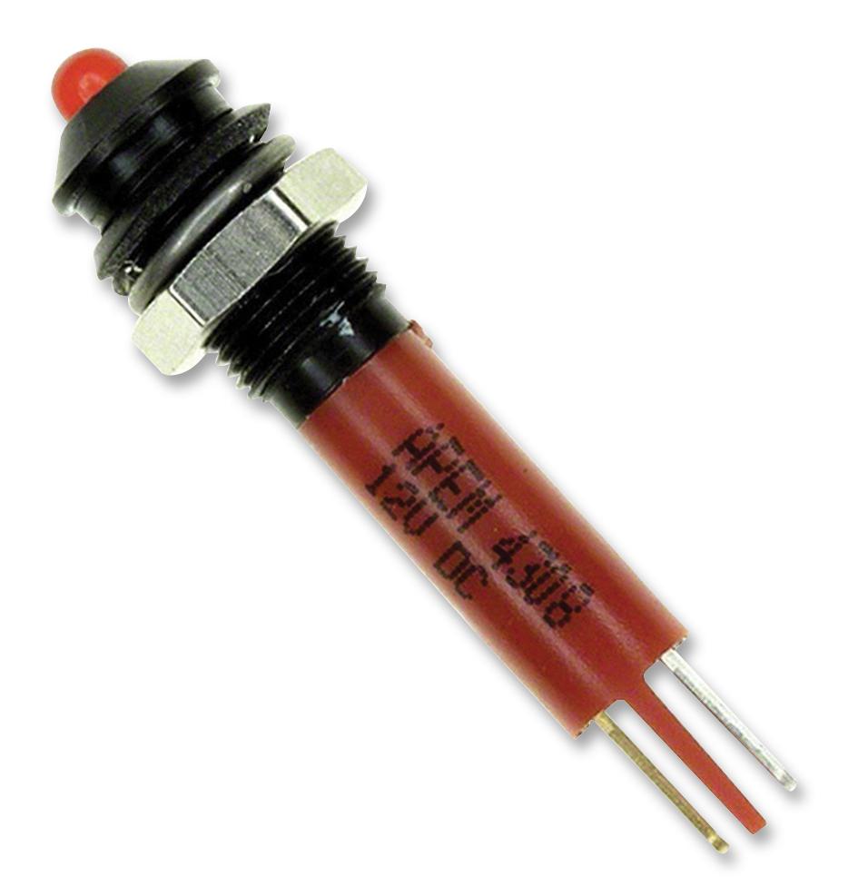Buy APEM LED Indicator Part Number Q6P1BXXR12E Online
