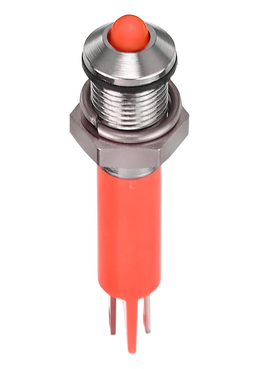 Amphenol Series Q6 LED Indicator: Q6P1CXXSR12