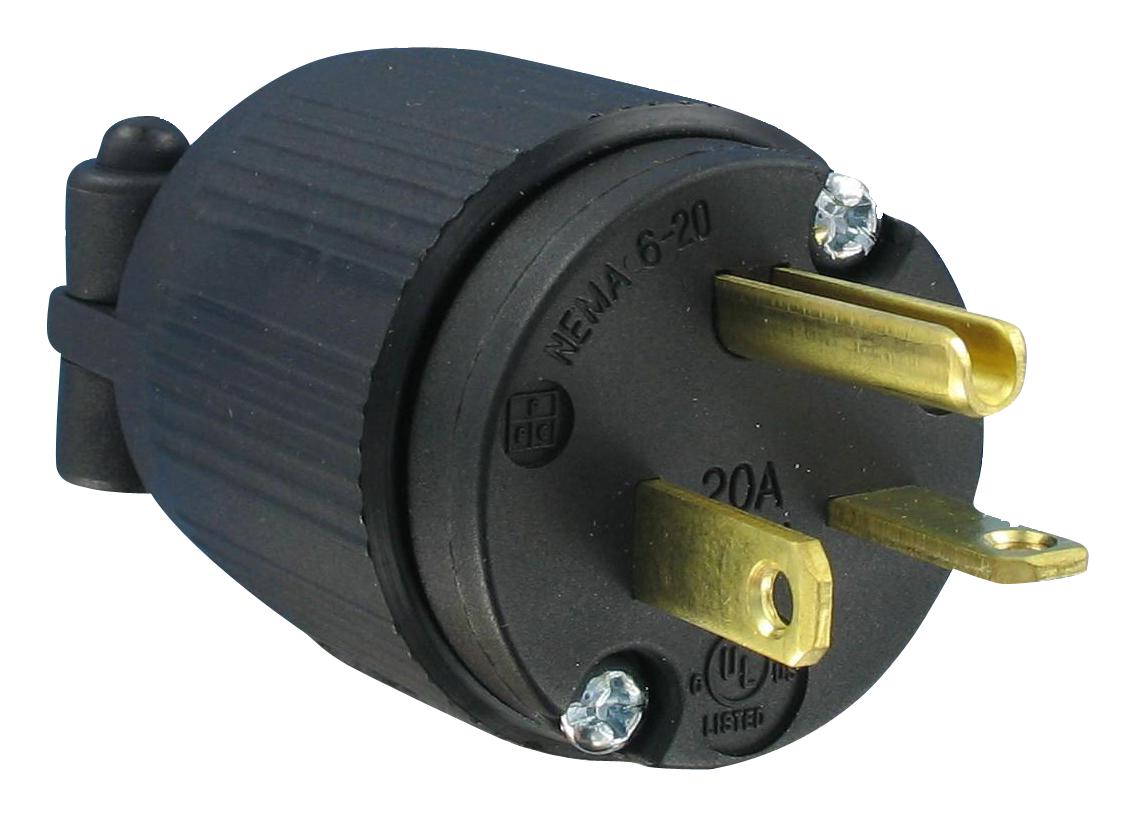 Q-726 QUALTEK ELECTRONICS NEMA 6-20P Power Connector | myMectronic