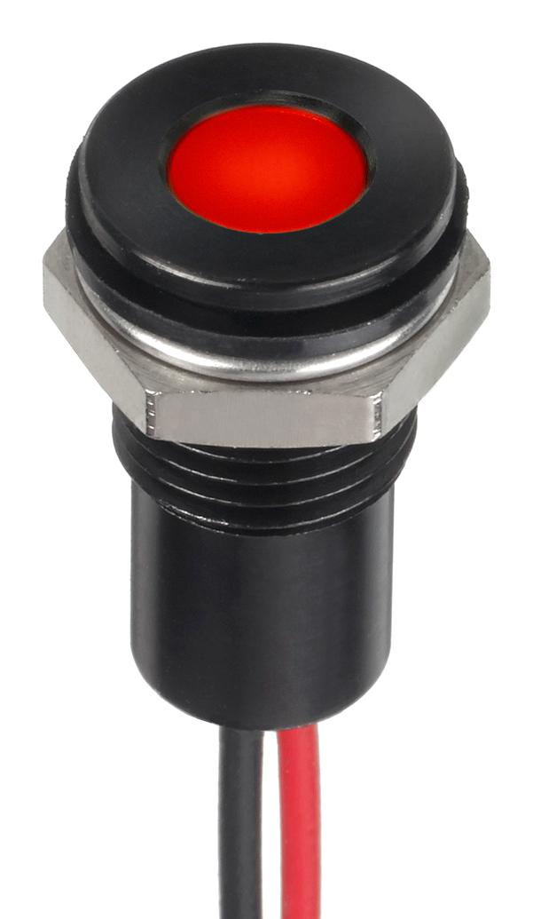 Buy Brand X 8 mm Panel Mount LED Indicator Part Number Q8F5BXXHR220E Online