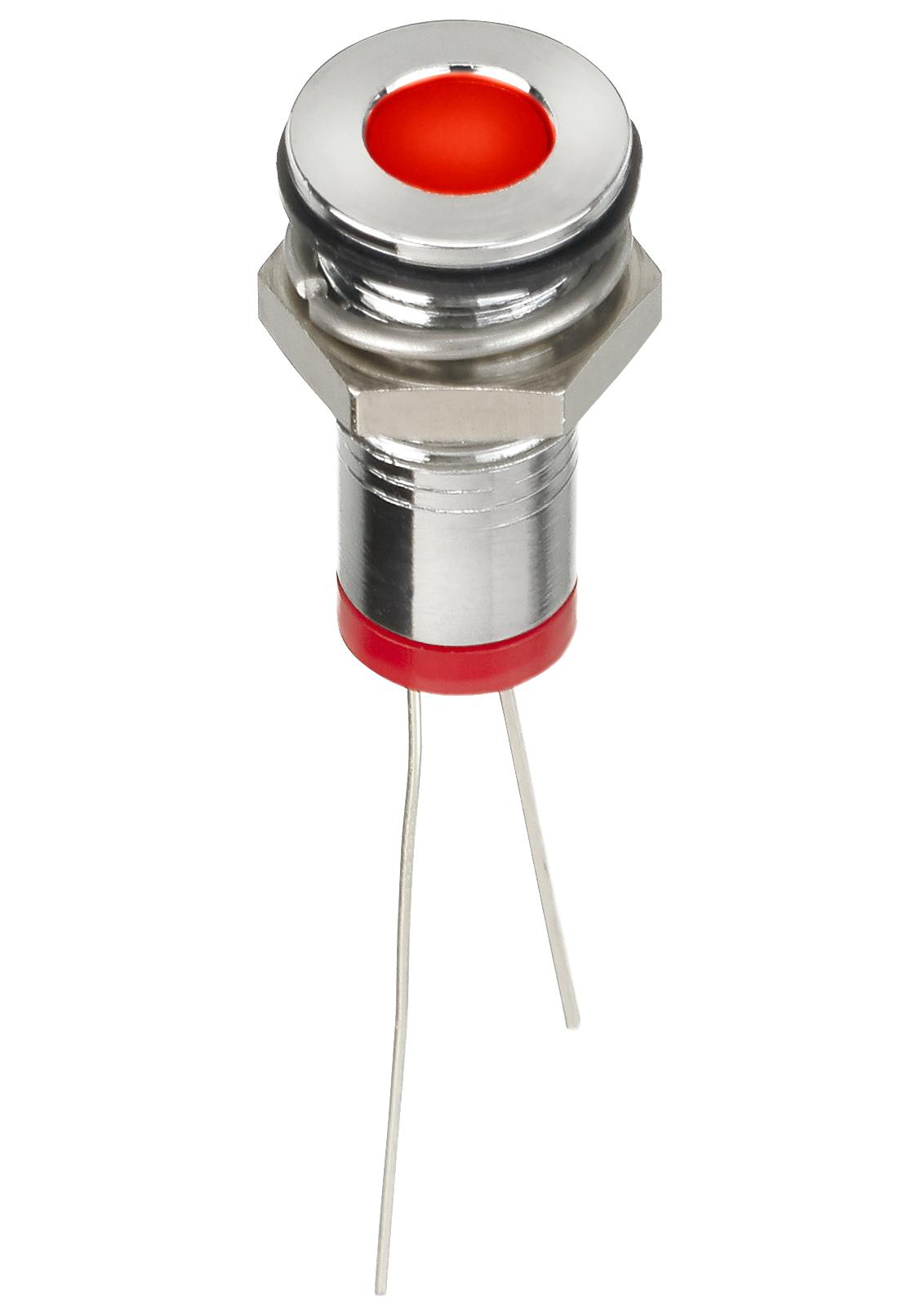 APEM Series Q8 LED: Part Number Q8F6BXXR02E