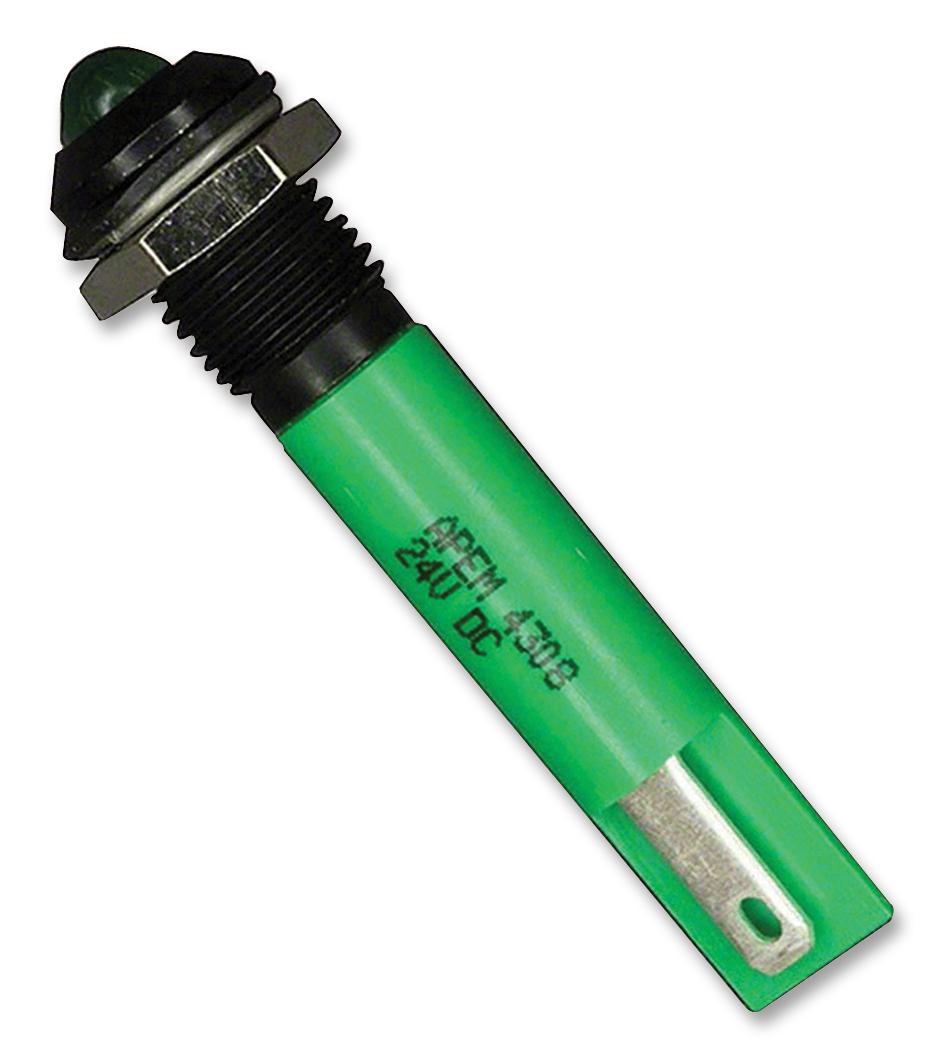 Buy APEM Green LED Indicator Part Number Q8P1BXXG24E Online
