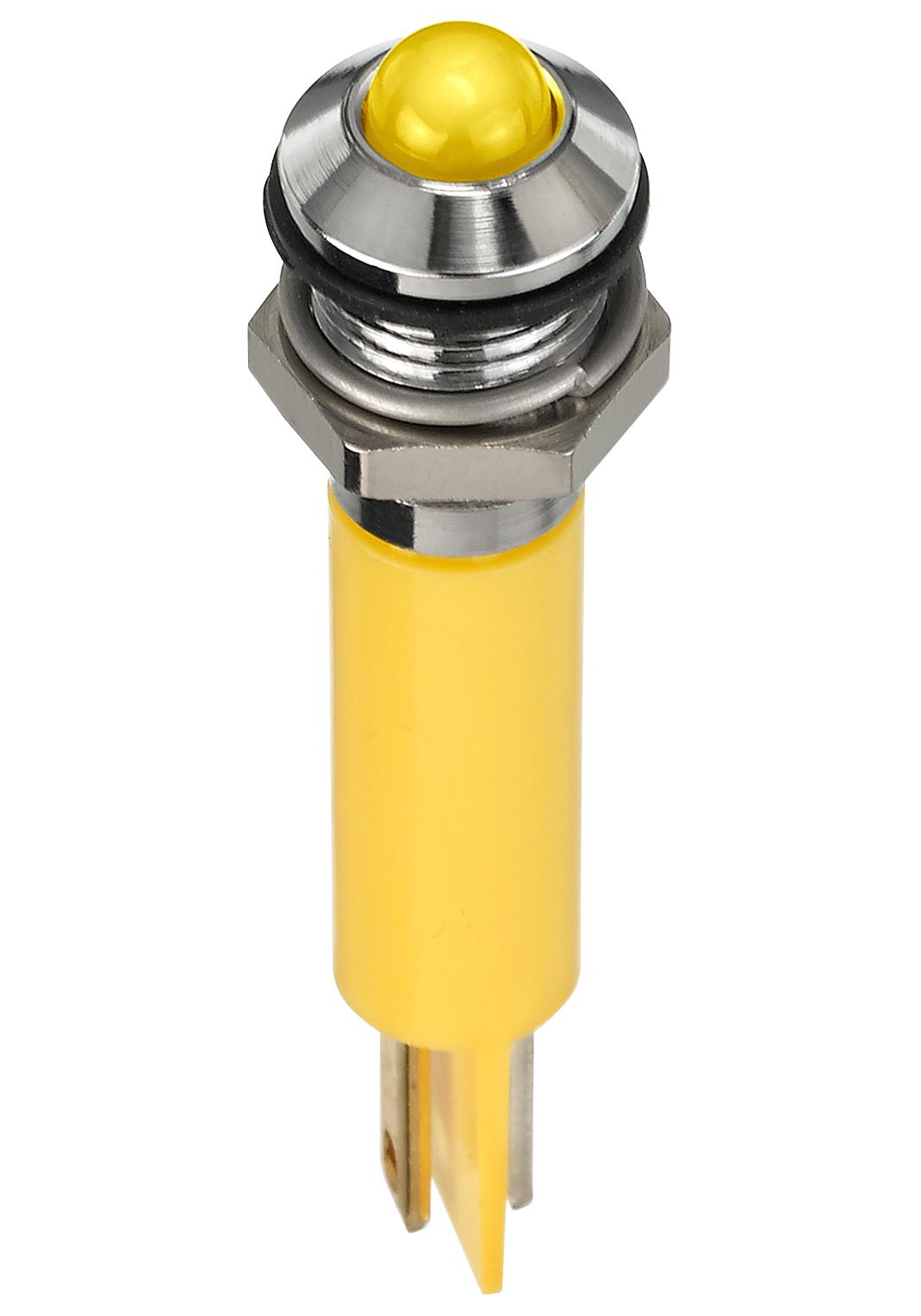 APEM Series Q8 LED Indicator: Q8P1CXXHY220E
