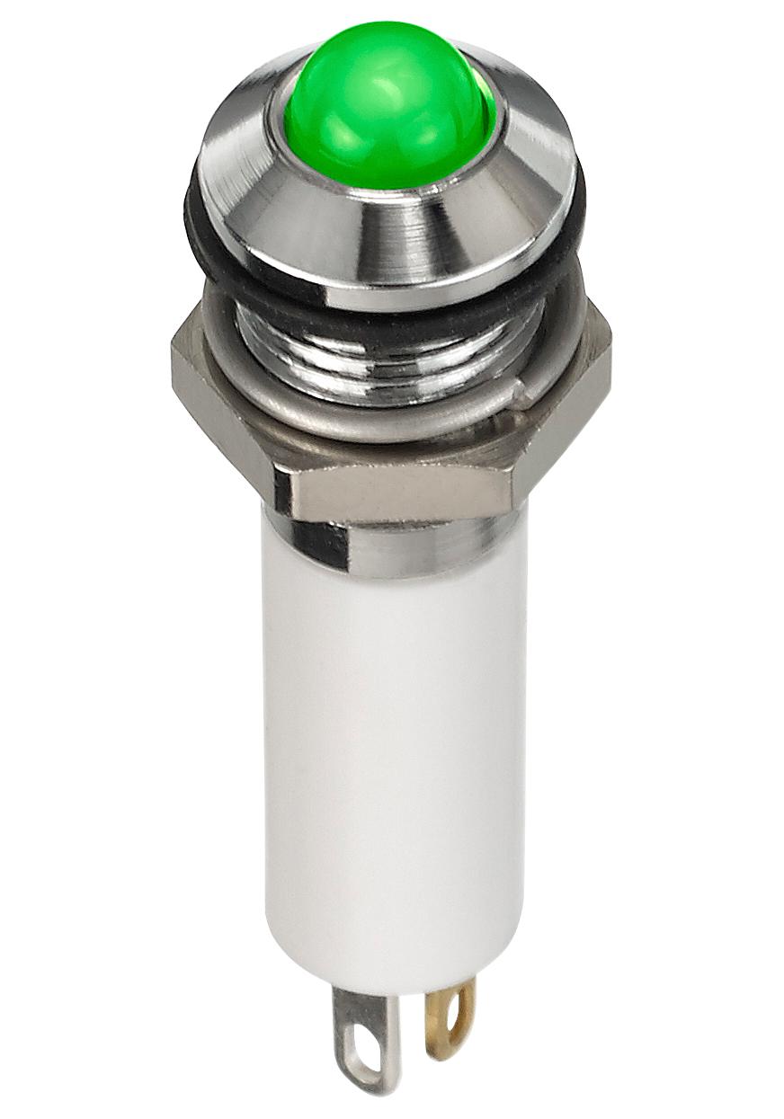 APEM Series Q8 LED Indicator: Q8P1CZZRYG12E