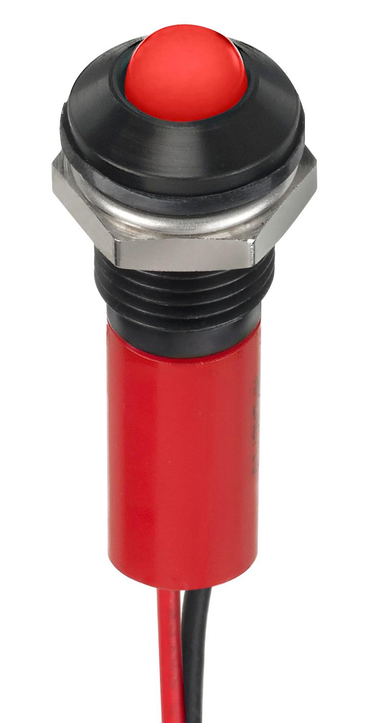 APEM Series 8 mm LED Indicator: Q8P3BXXR12E