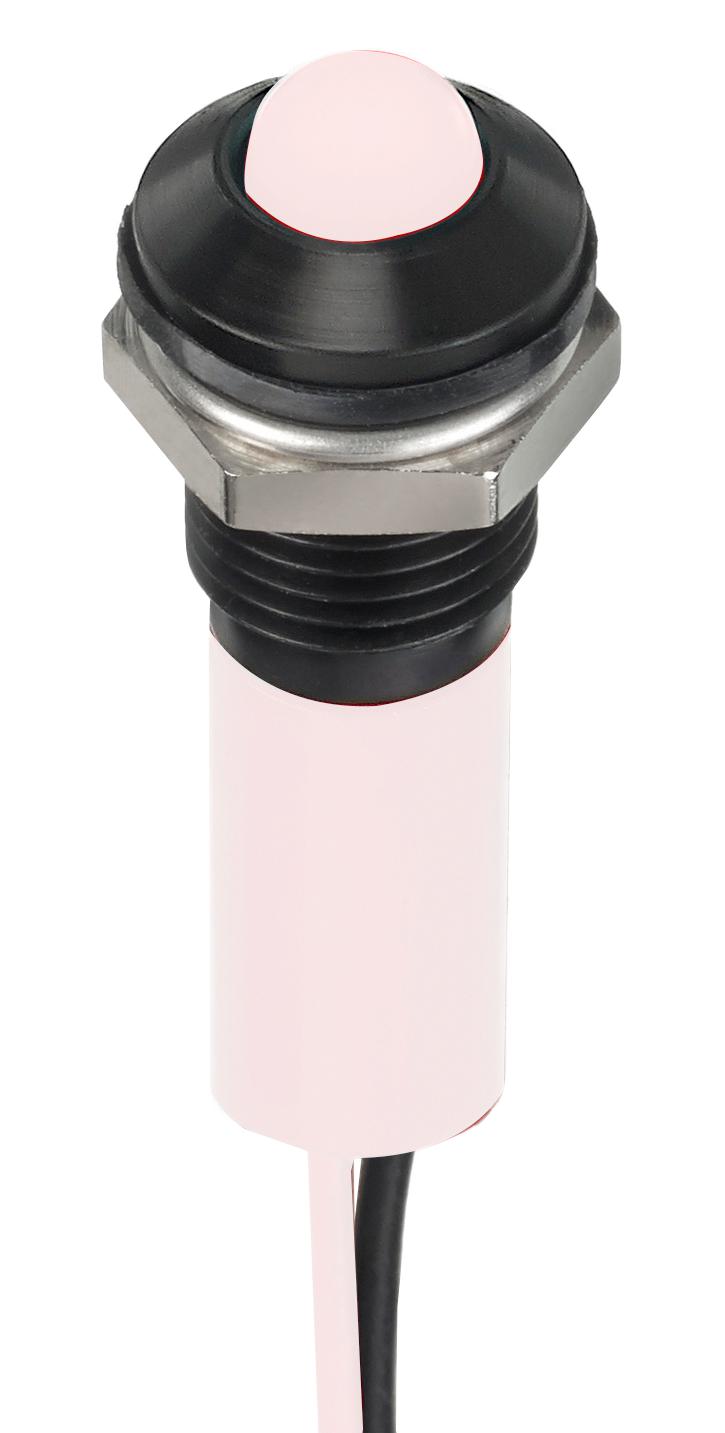 ApeM Series 8 mm Panel Mount LED Indicators: Q8P3BXXW12E
