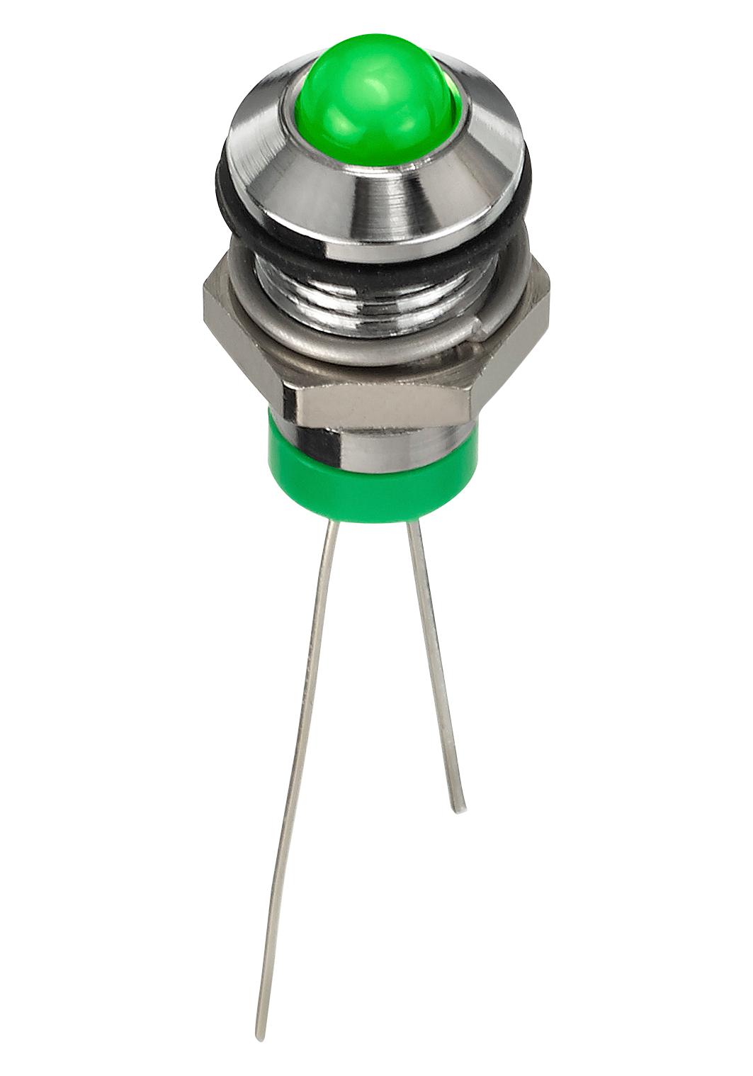 APEM Q8 Series LED Indicator Part Number Q8P6CXXG02E