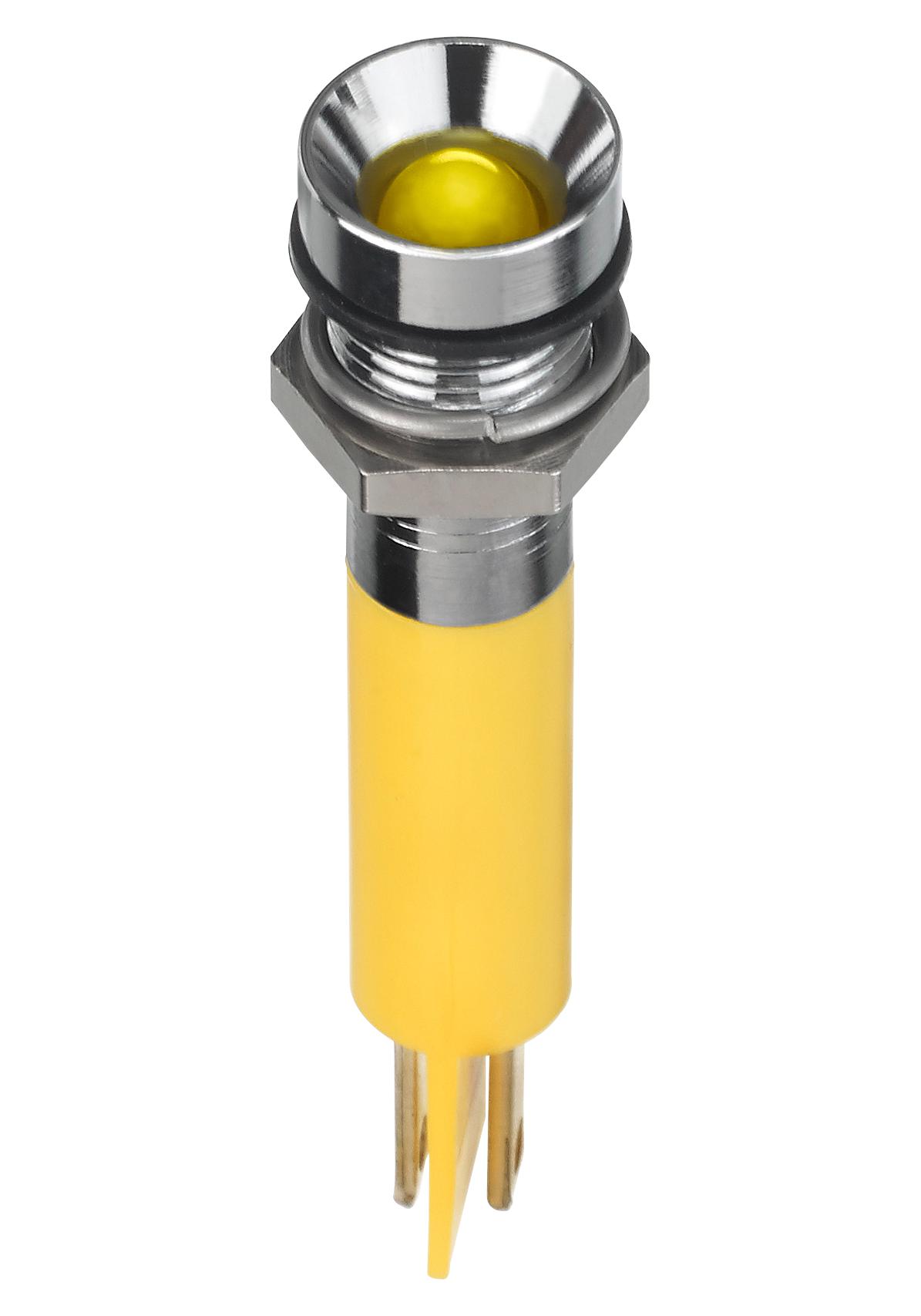 APEM Series Q8 LED Indicator: Q8R1CXXY12E