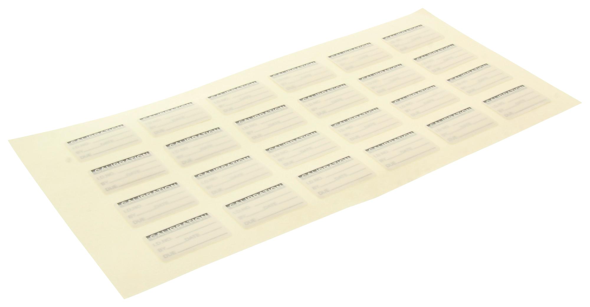 TE QCC311BK – Reliable Calibration Labels for Industrial Applications
