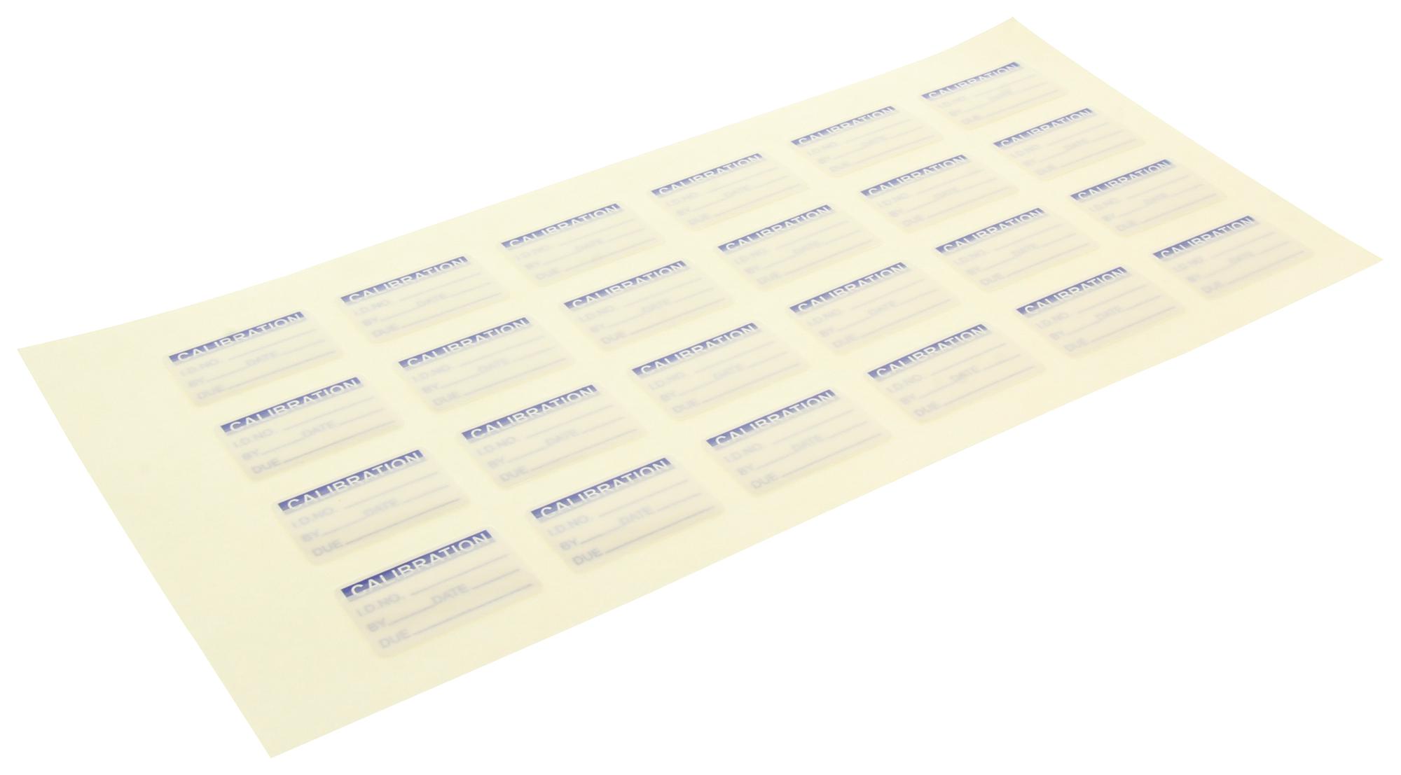 TE QCC311BU – Reliable Calibration Labels for Industrial Applications