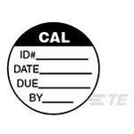 QCC558 TE Connectivity Circular Calibration Label | myMectronic