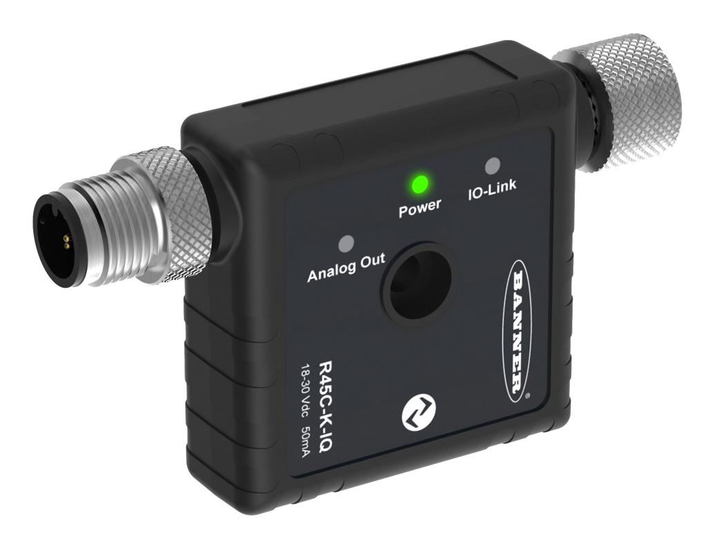 Banner Series R45C IO-Link to Analog Output Converter: R45CKIQ