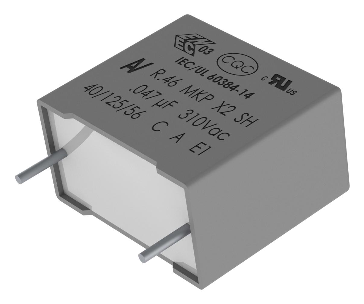 Buy KEMET R46 310 VAC 125C Part Number R463I315000H1M Online