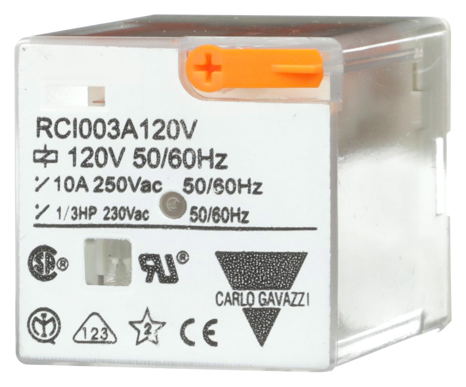 Carlo Gavazzi RCI003A120V – Reliable Industrial Relay for Control Systems