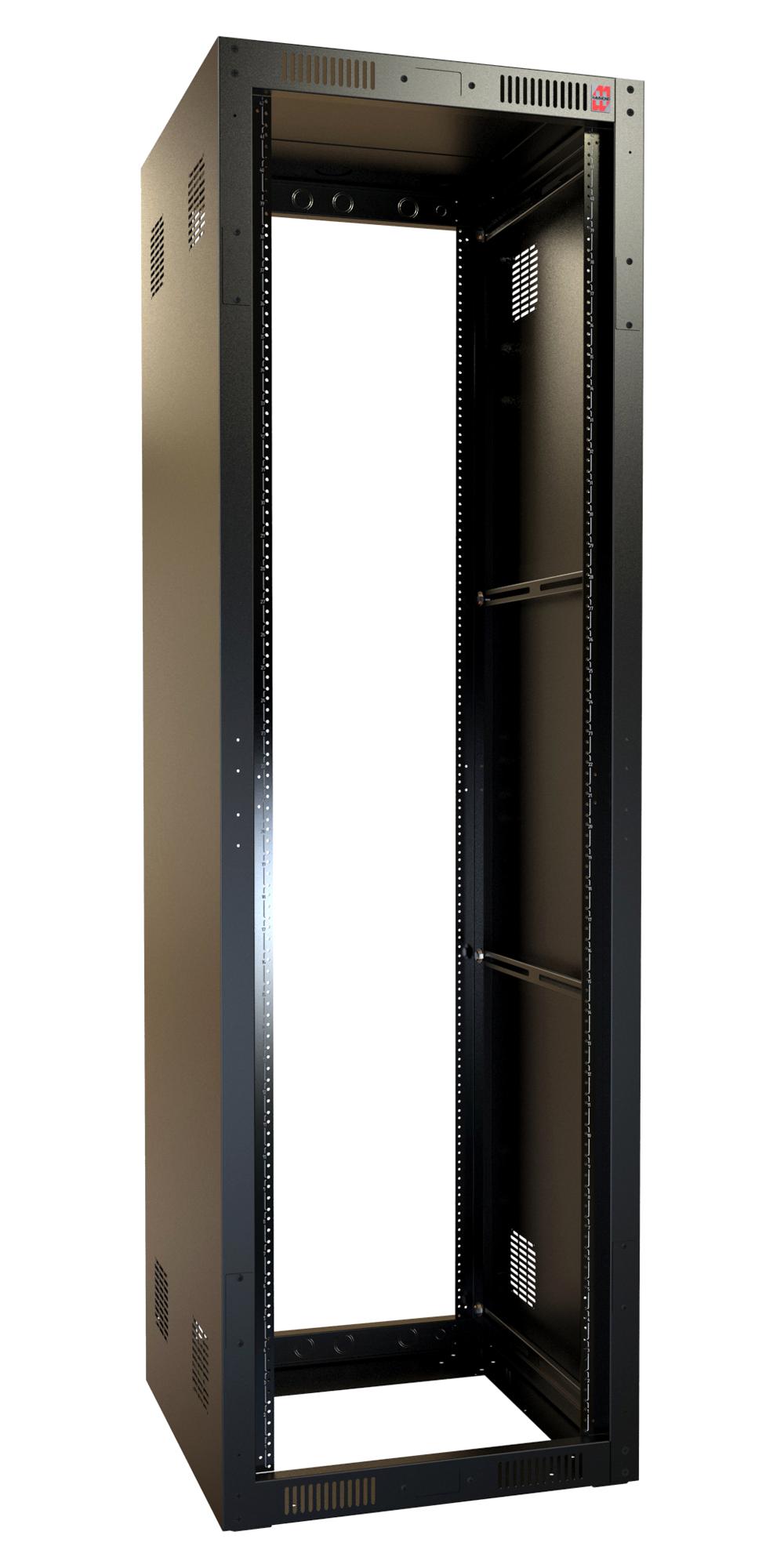 Hammond Series RCK: Knockdown Rack Cabinet 42U 25 Inch Depth