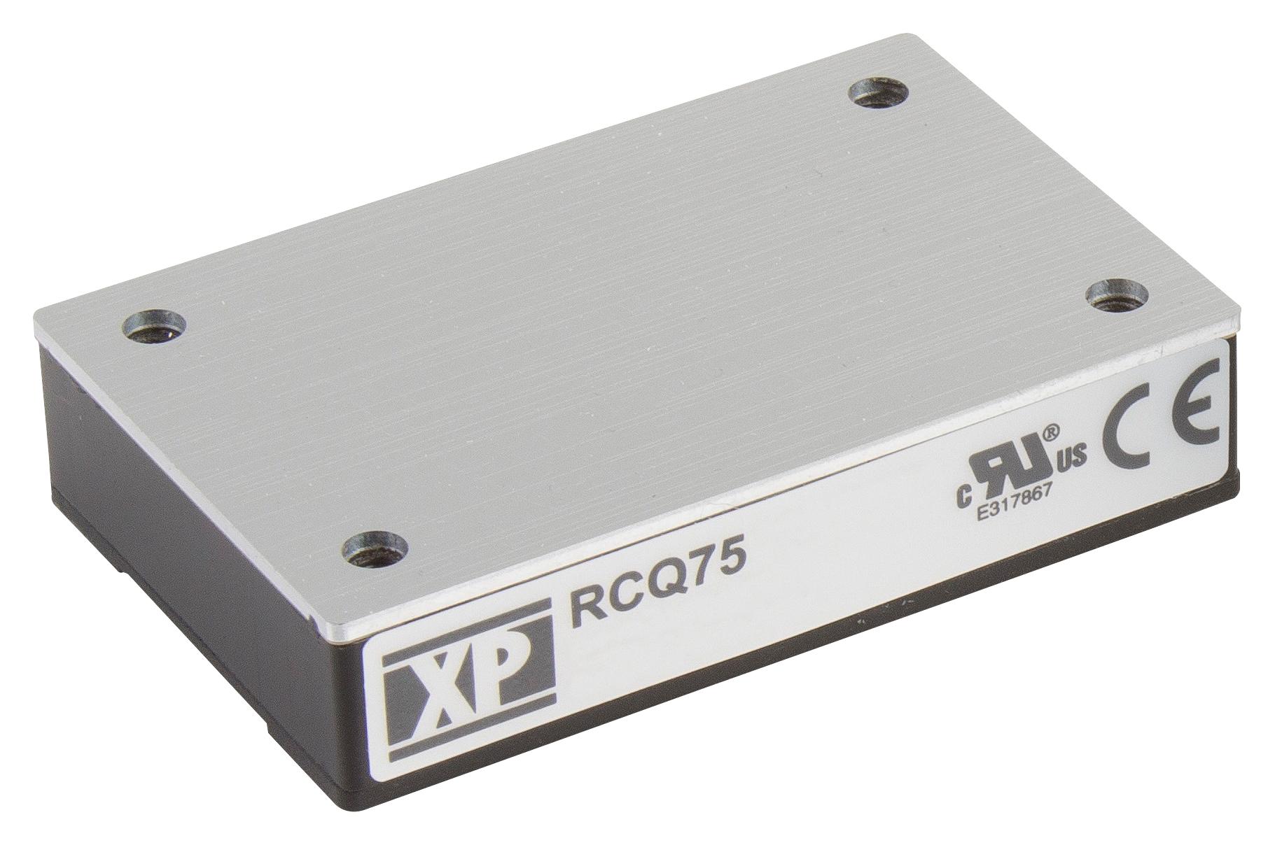 Buy XP Power RCQ75 Series 75 Watts DC-DC Converter Part Number RCQ7572S12 Online