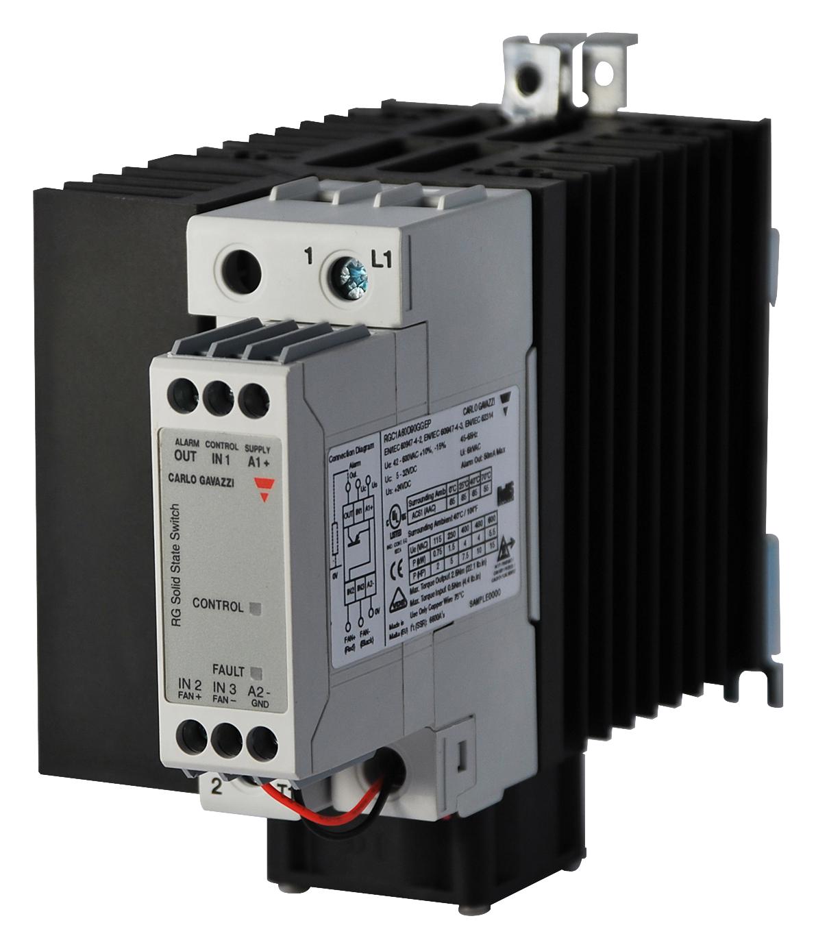 Buy Carlo Gavazzi Solid State Contactor Part Number RGC1A60A92GGEP Online
