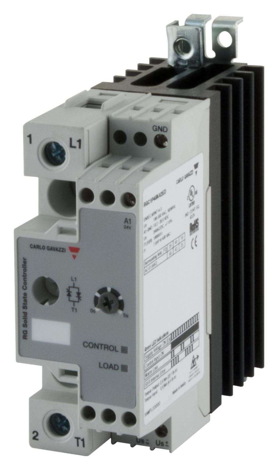 Carlo Gavazzi RGC1P23K42ED – Reliable Soft Start for Industrial Applications