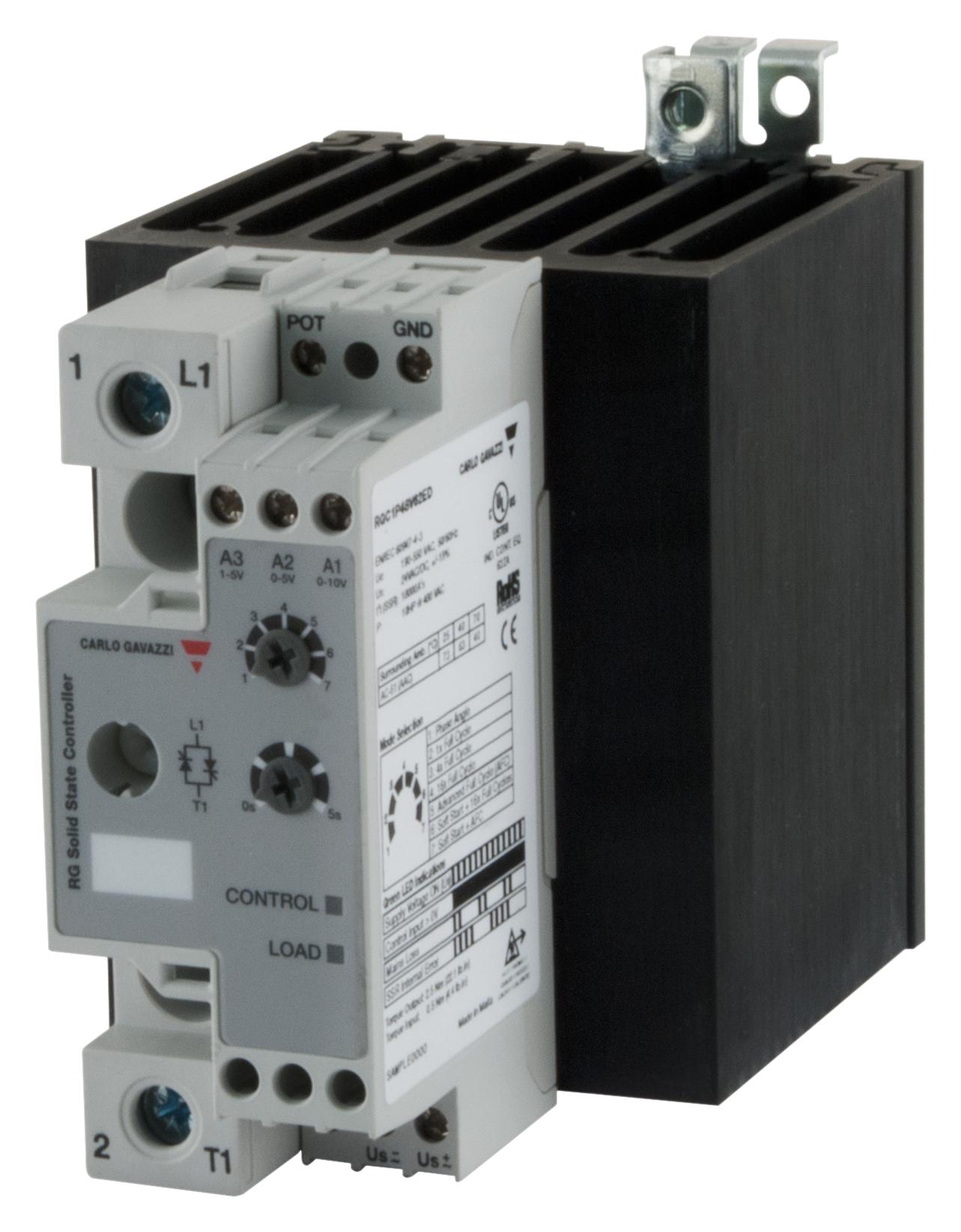 Carlo Gavazzi Series RGC1P Control: RGC1P60V62ED
