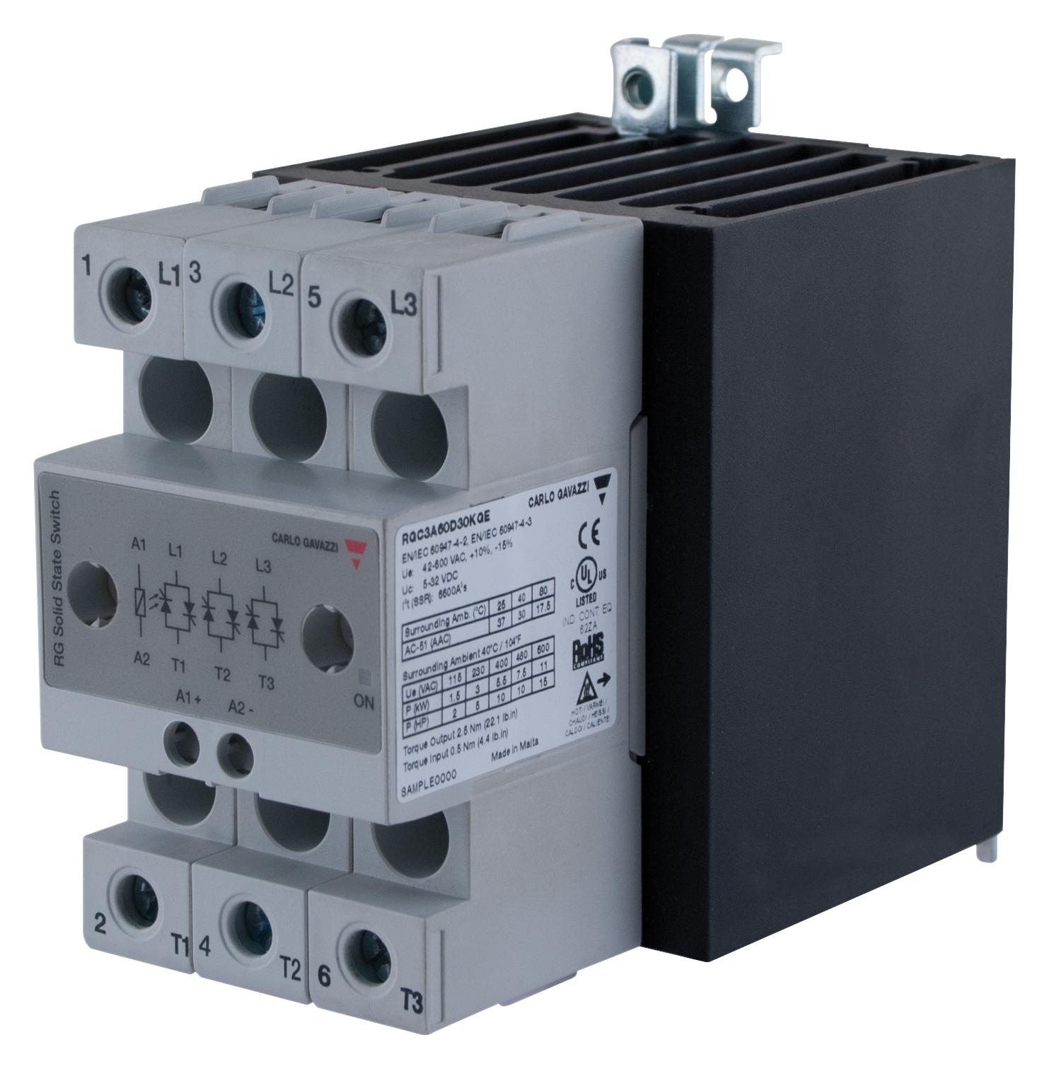 CARLO GAVAZZI RGC2A60A40KGE image