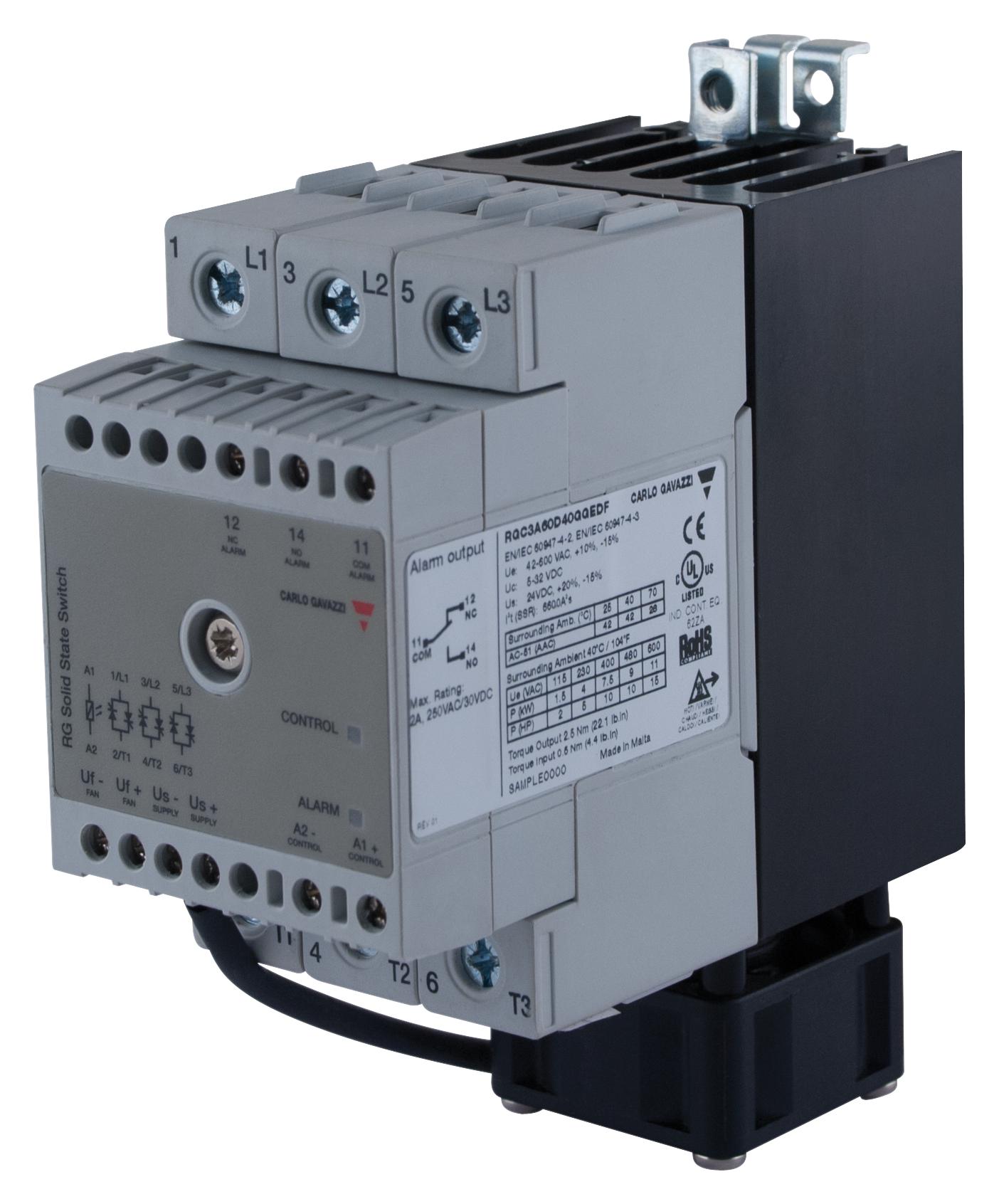 CARLO GAVAZZI RGC3A60A40GGEAF image