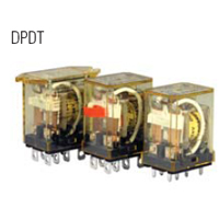 Buy Power Relays DPDT Part Number RH2BULCDC100110V Online