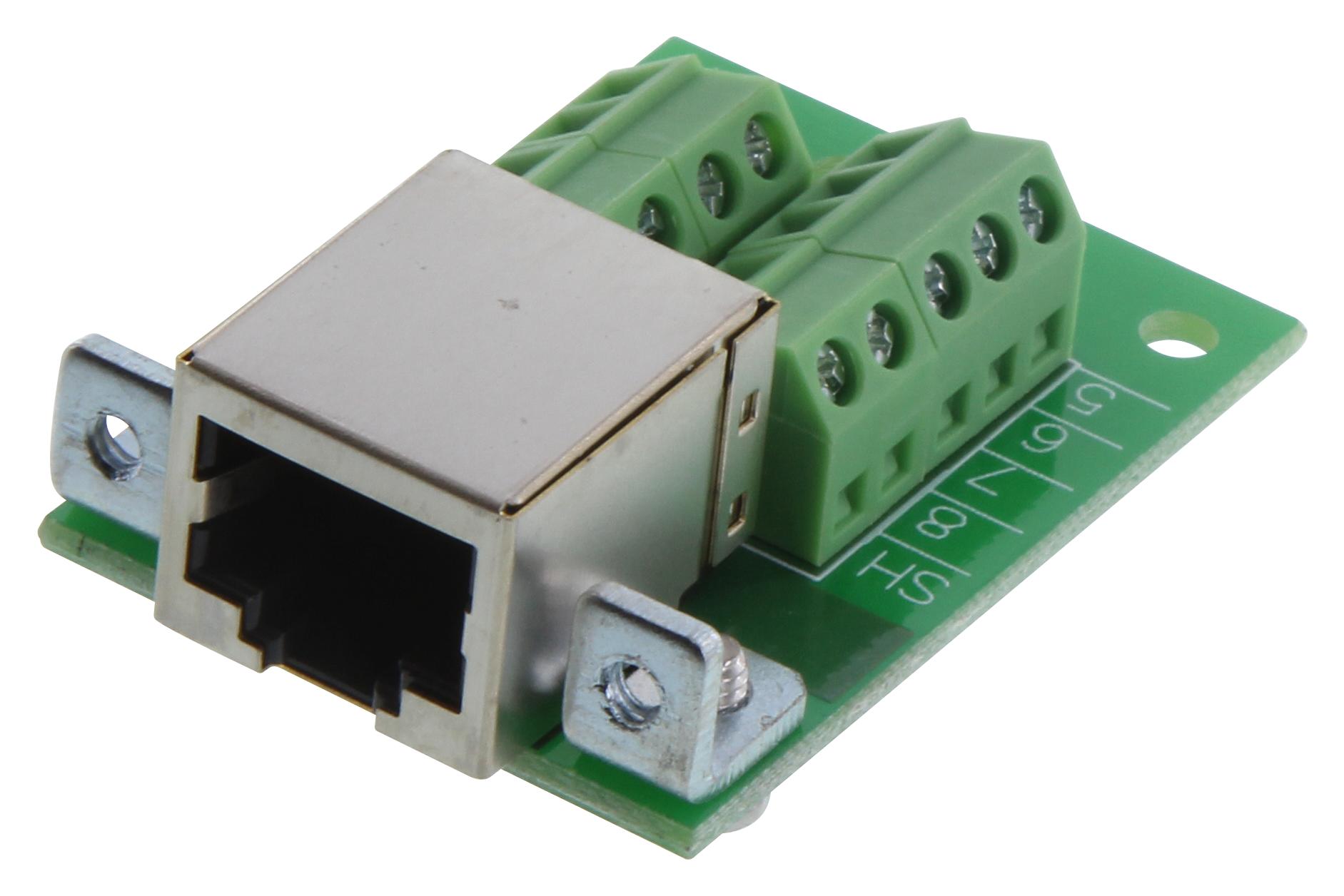 Netcom Series RJ45 Jack Termination Block: RJ45FTJ